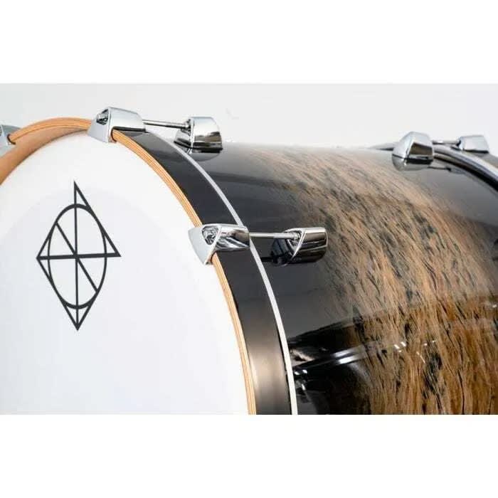 SHELLPACK 4 PCS ARTISAN HYBRID MAPLE 10,12,16,22 BLACK BURST PODAX422-07-BKMBB-CR DIXON2