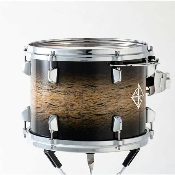 SHELLPACK 4 PCS ARTISAN HYBRID MAPLE 10,12,16,22 BLACK BURST PODAX422-07-BKMBB-CR DIXON3