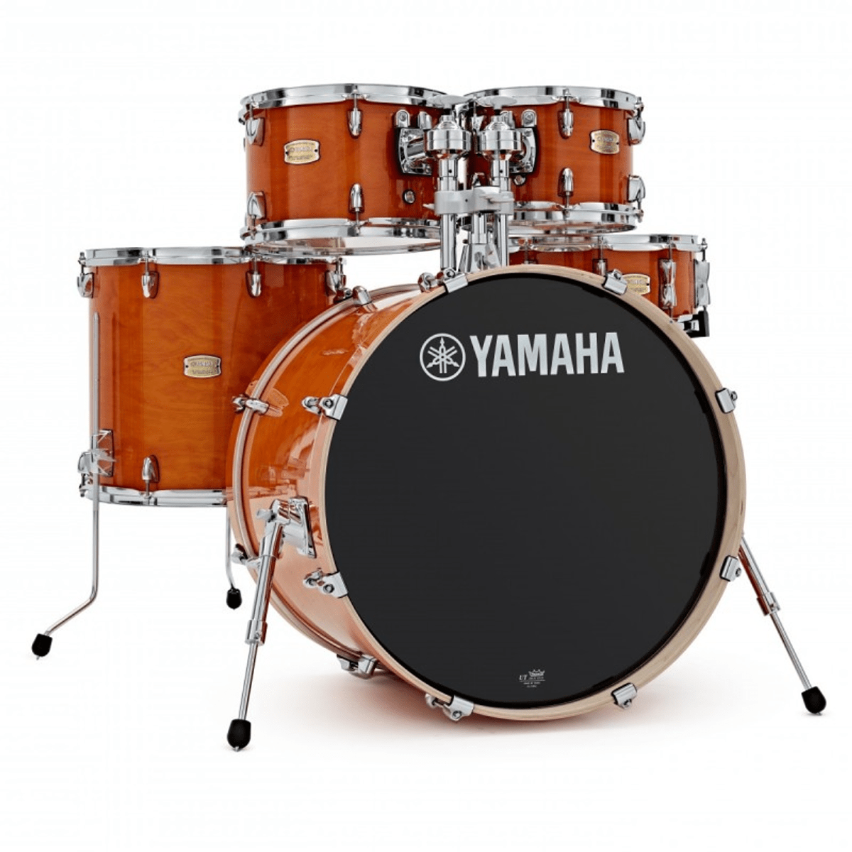 SHELLPACK STAGE CUSTOM 10, 12, 16, 22 + TAMBOR 14x5,5 HONEY AMBER SBP2F5-HA YAMAHA2