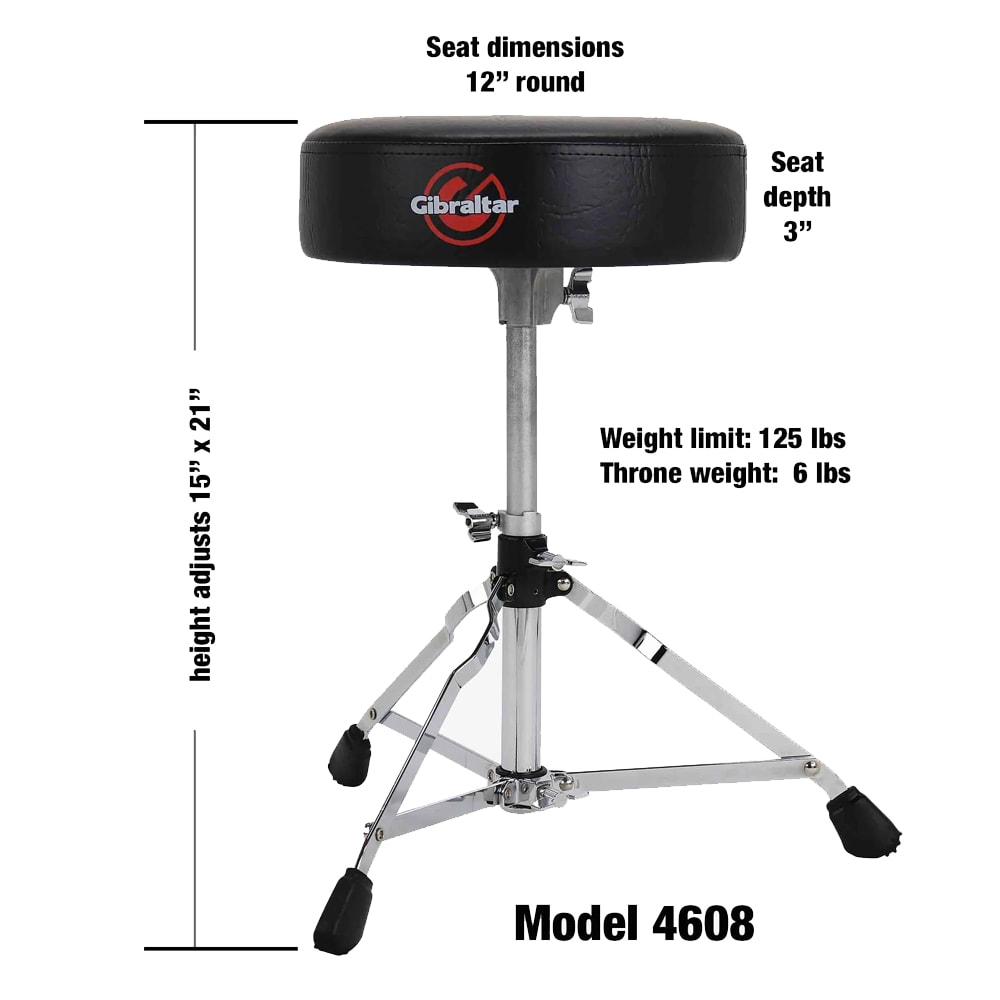 GIBRALTAR SILLIN REDONDO COMPACTO 46084