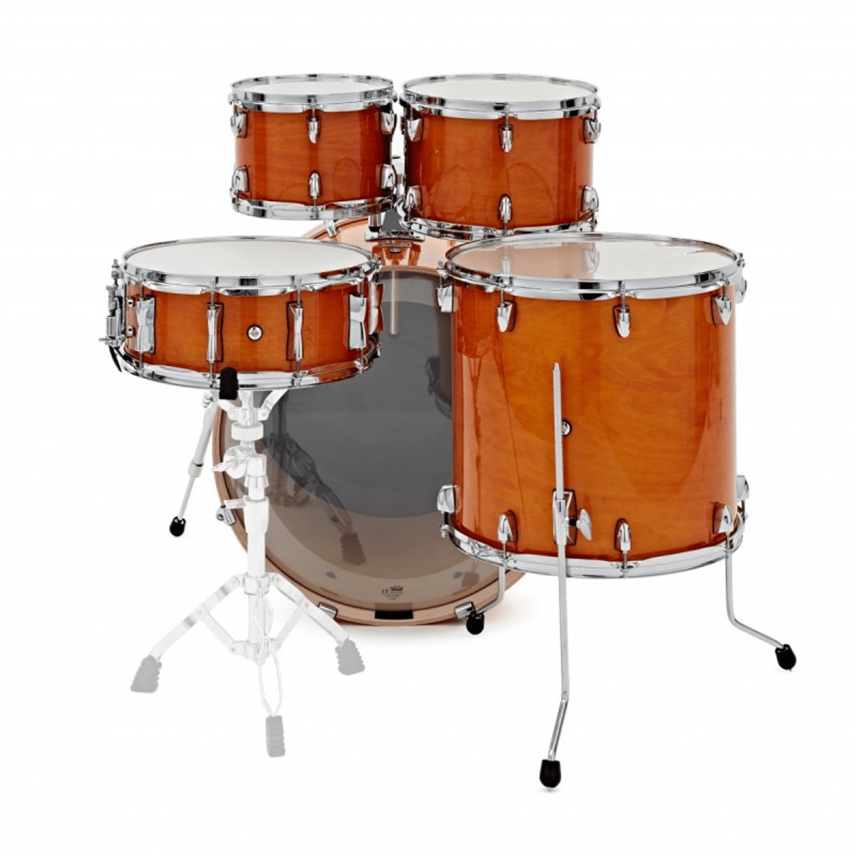 SHELLPACK STAGE CUSTOM 10, 12, 16, 22 + TAMBOR 14x5,5 HONEY AMBER SBP2F5-HA YAMAHA3