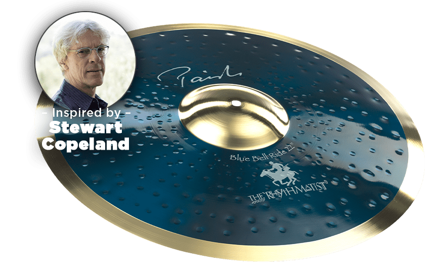 BLUE BELL RIDE 22 STEWART COPELAND SIGNATURE BBR-22 PAISTE 1