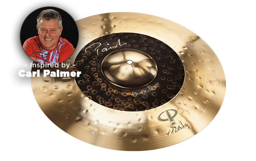 DUO RIDE 20 CARL PALMER SIGNATURE DR-20 PAISTE 1