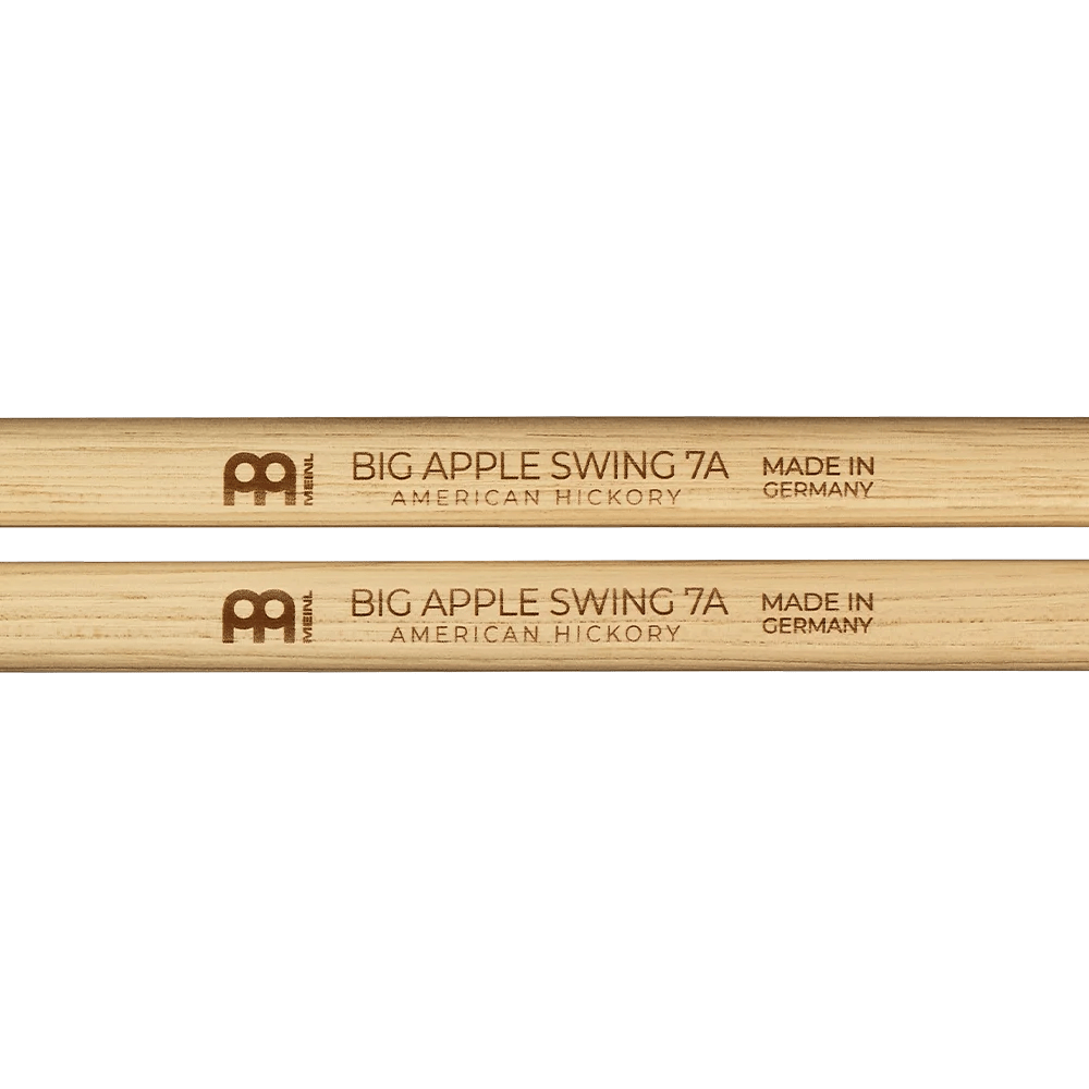 BAQUETAS BIG APPLE SWING 7A AMERICAN HICKORY SB122 MEINL3