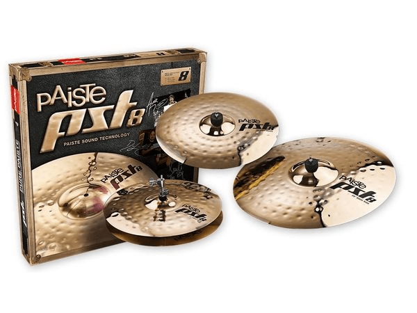 HI-HAT 14+CRASH 16+RIDE 20 PST8 ROCK SET PAISTE 1