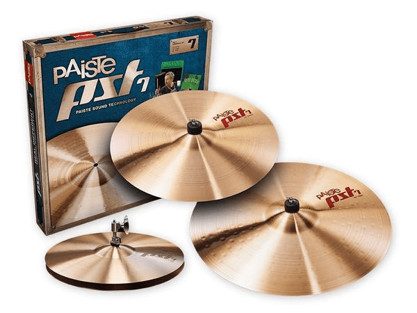 HI-HAT 14+CRASH 16+RIDE 20 PST7 MEDIUM UNIVERSAL SET PAISTE 1