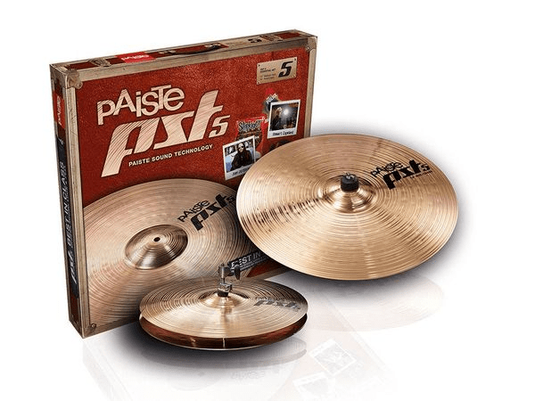 HI-HAT 14+CRASH RIDE 18 PST5 N ESSENTIAL SET 14(PAIR)/18 PAISTE 1