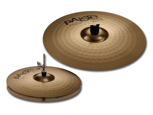 HI-HAT 14+CRASH RIDE 18 201 ESSENTIAL SET 14/18 PAISTE 1
