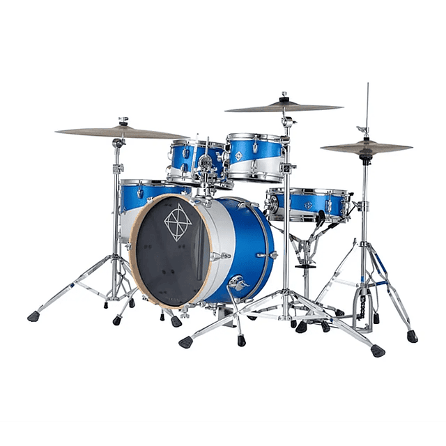 DIXON JET SET PLUS BATERIA BLUE/WHITE CON HARDWARE Y BOLSO 1