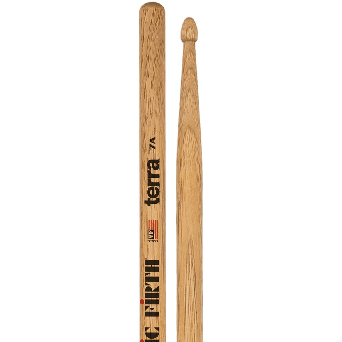 BAQUETA 7A TERRA PUNTA MADERA 7AT VIC FIRTH2