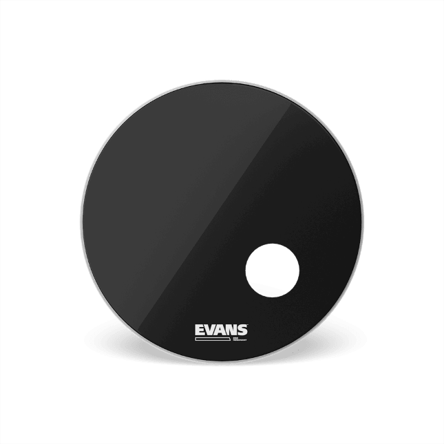 PARCHE BOMBO EVANS EQ3 RESONANTE NEGRO 22 1