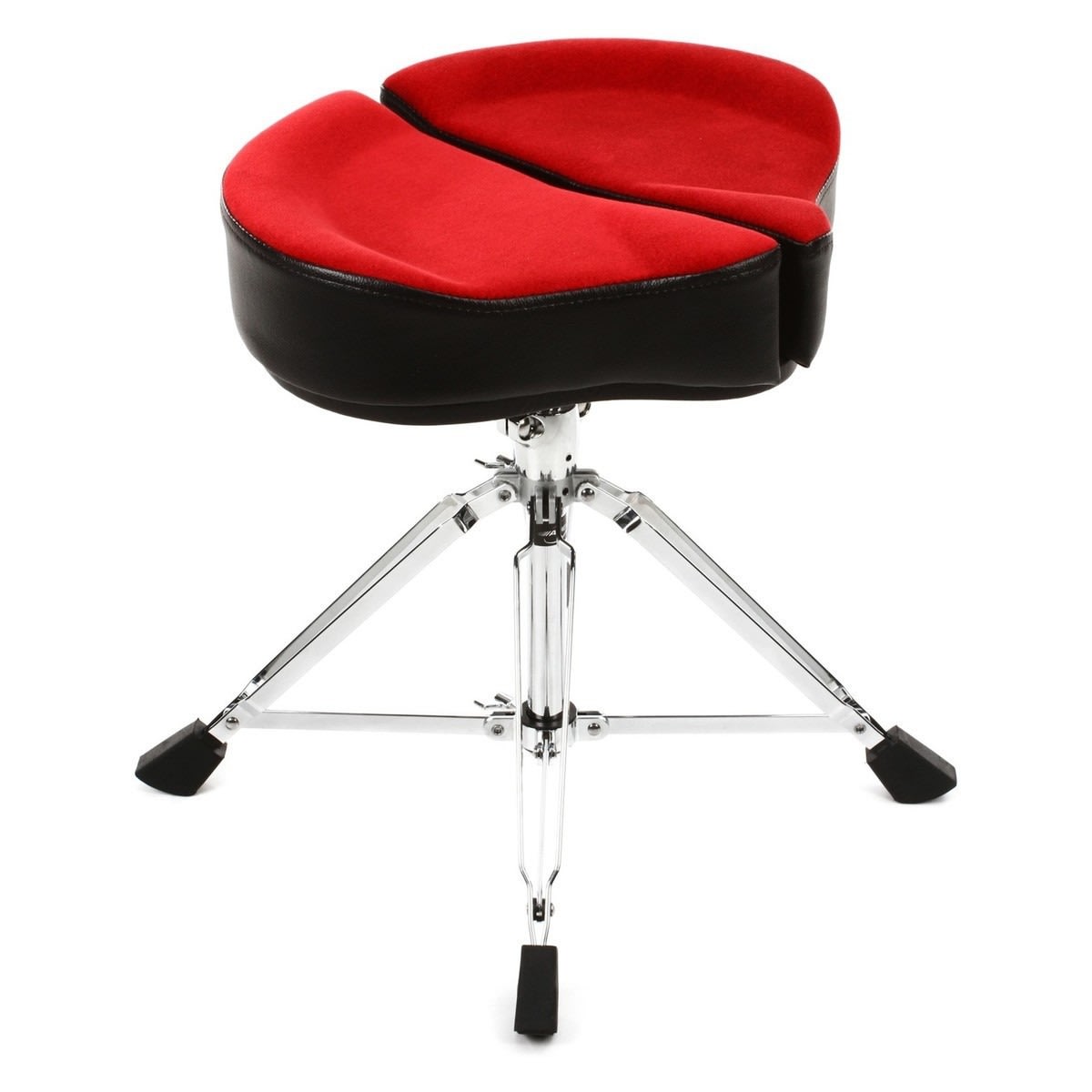 RED SPINAL-G DRUM THRONE WITH 4 LEG BASE 1