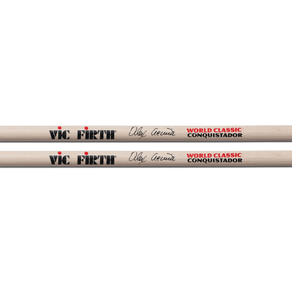 VIC FIRTH BAQUETA TIMBAL NATURAL ALEX ACUÑA SAAC CONQUISTADOR2