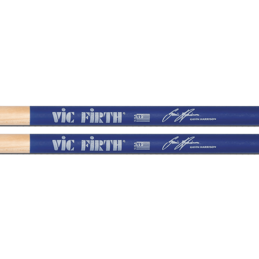 VIC FIRTH BAQUETA GAVIN HARRISON SHAR2 PUNTA DE MADERA2