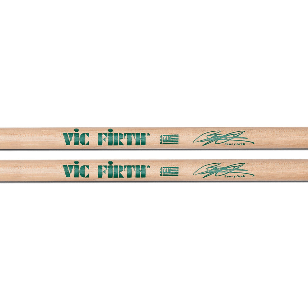 VIC FIRTH BAQUETA BENNY GREB SBG PUNTA DE MADERA2