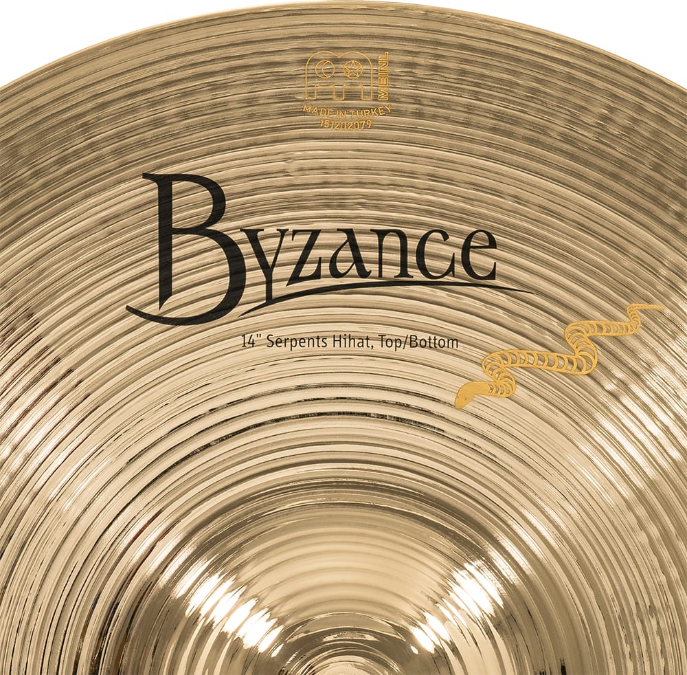 HIHAT 14 BYZANCE BRILLIANT SERPENTS B14SH-B MEINL9