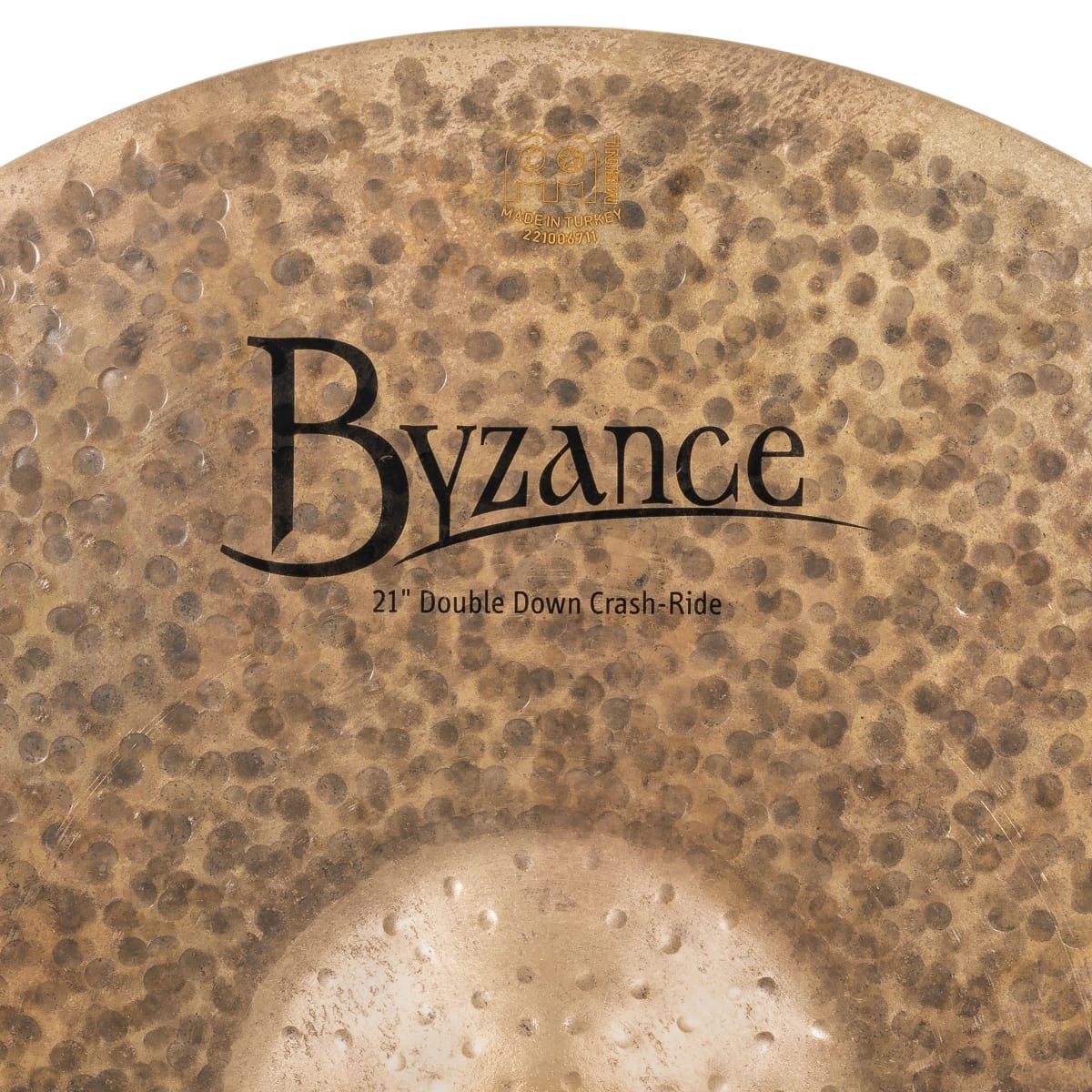 RIDE 21 BYZANCE DARK MATT HALPERN DOUBLE DOWN CRASH-RIDE B21DDCR MEINL4