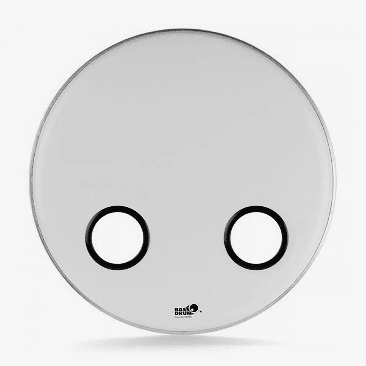 PARCHE RESONTANTE BOMBO 2 PERFORACIONES SMOOTH WHITE 22' BB-2224B BASS DRUM O'S 1