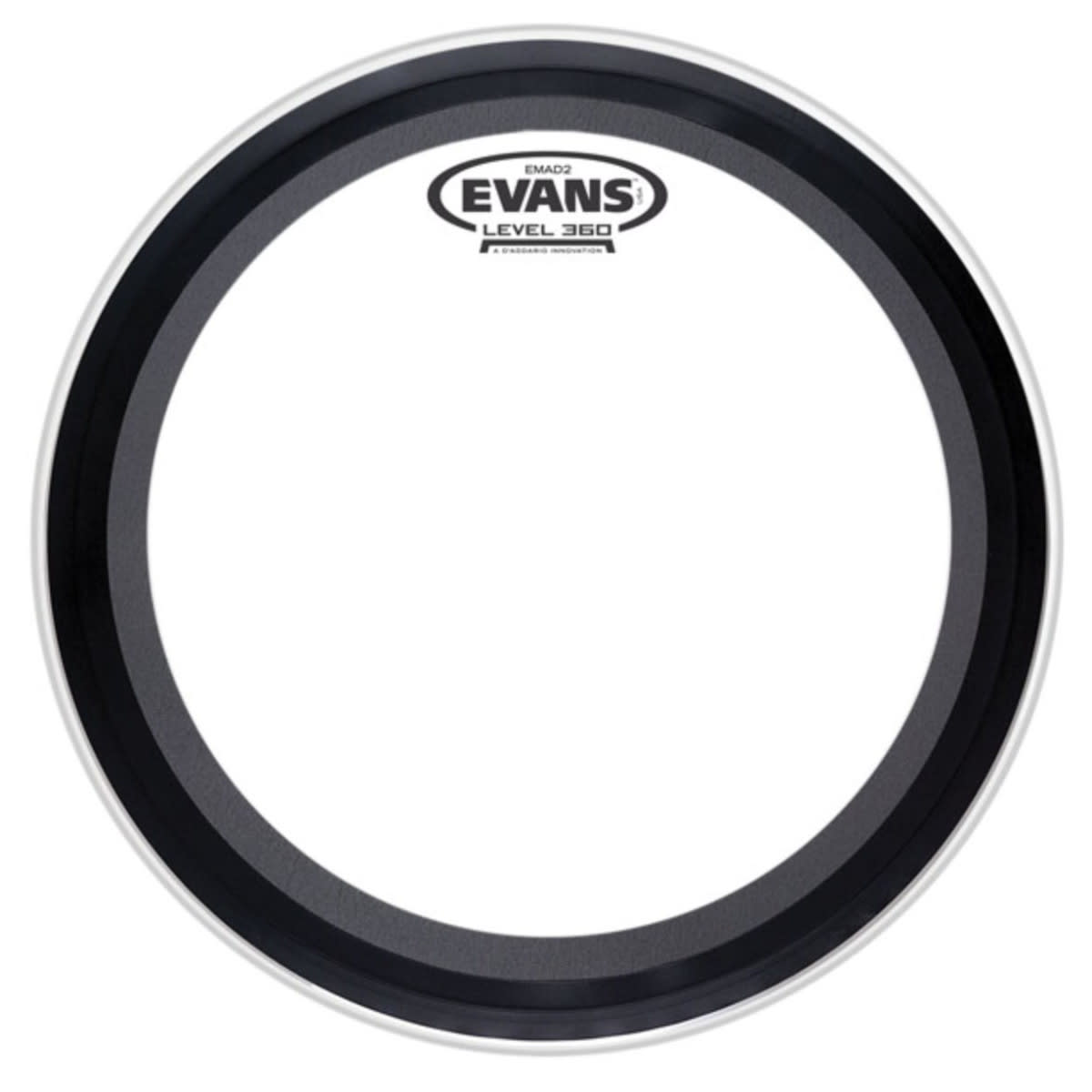 PARCHE DE BOMBO EMAD2 CLEAR EVANS 222