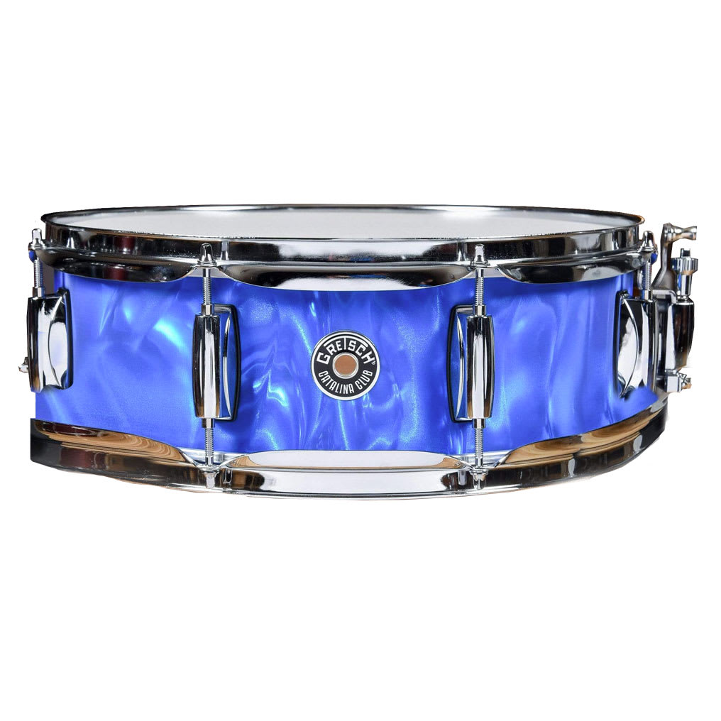 GRETSCH CATALINA CLUB TAMBOR BLUE SATIN FLAME 14X5.0 1