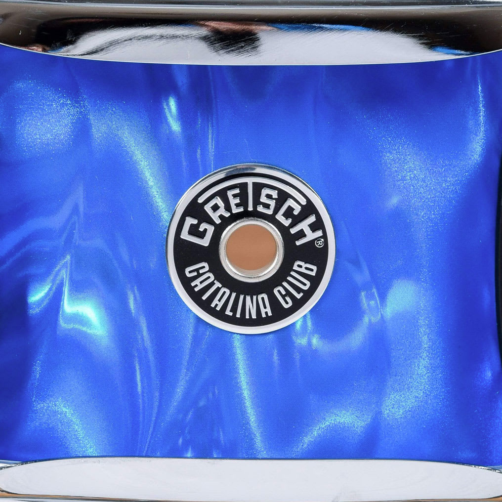 GRETSCH CATALINA CLUB TAMBOR BLUE SATIN FLAME 14X5.03