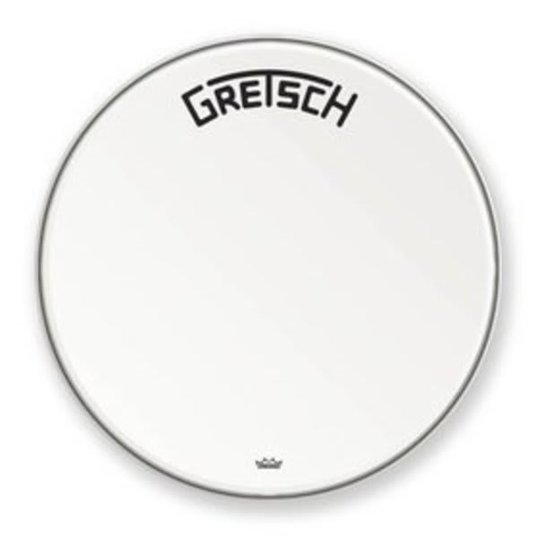 PARCHE DE BOMBO FRONTAL 24 GRETSCH NEGRO 1