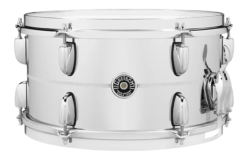 TAMBOR USA BROOKLYN 13X7 CHROME OVER STEEL GB4163S GRETSCH 1