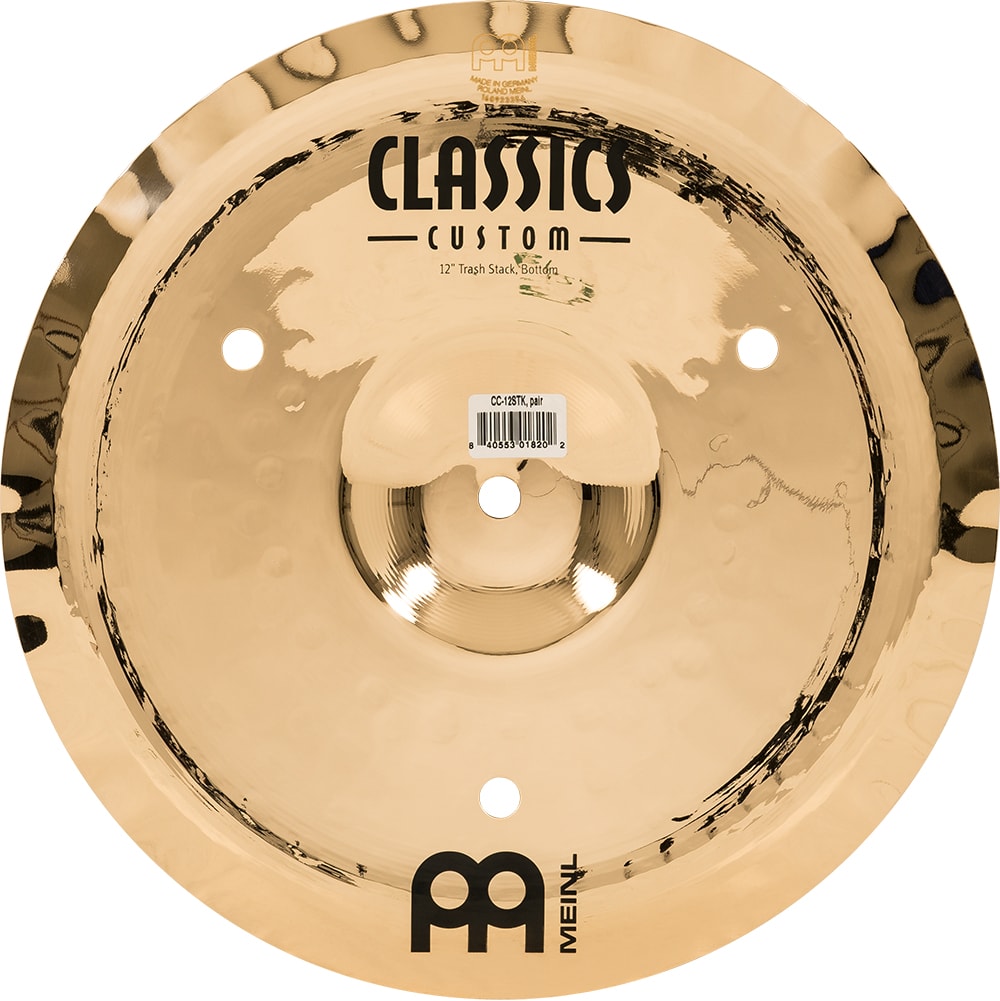 STACK 12 CLASSICS CUSTOM TRASH CC-12STK MEINL4