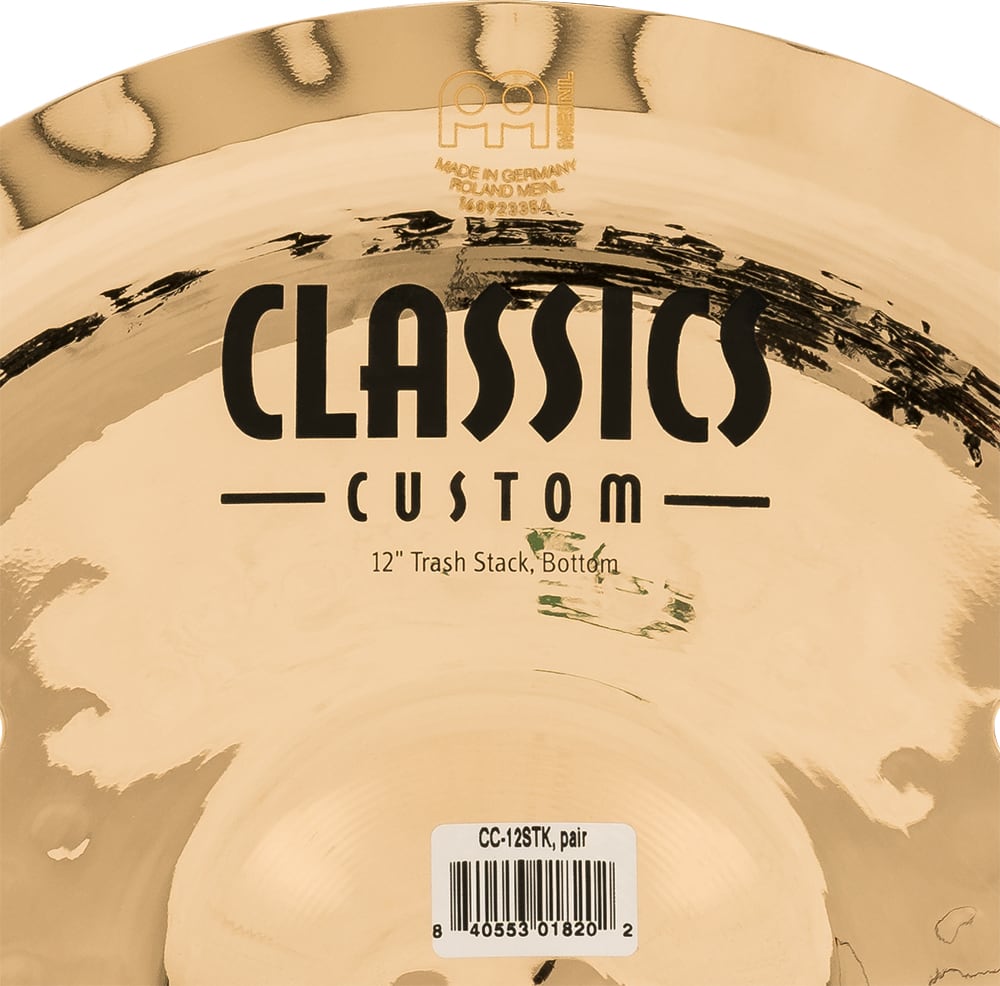 STACK 12 CLASSICS CUSTOM TRASH CC-12STK MEINL10