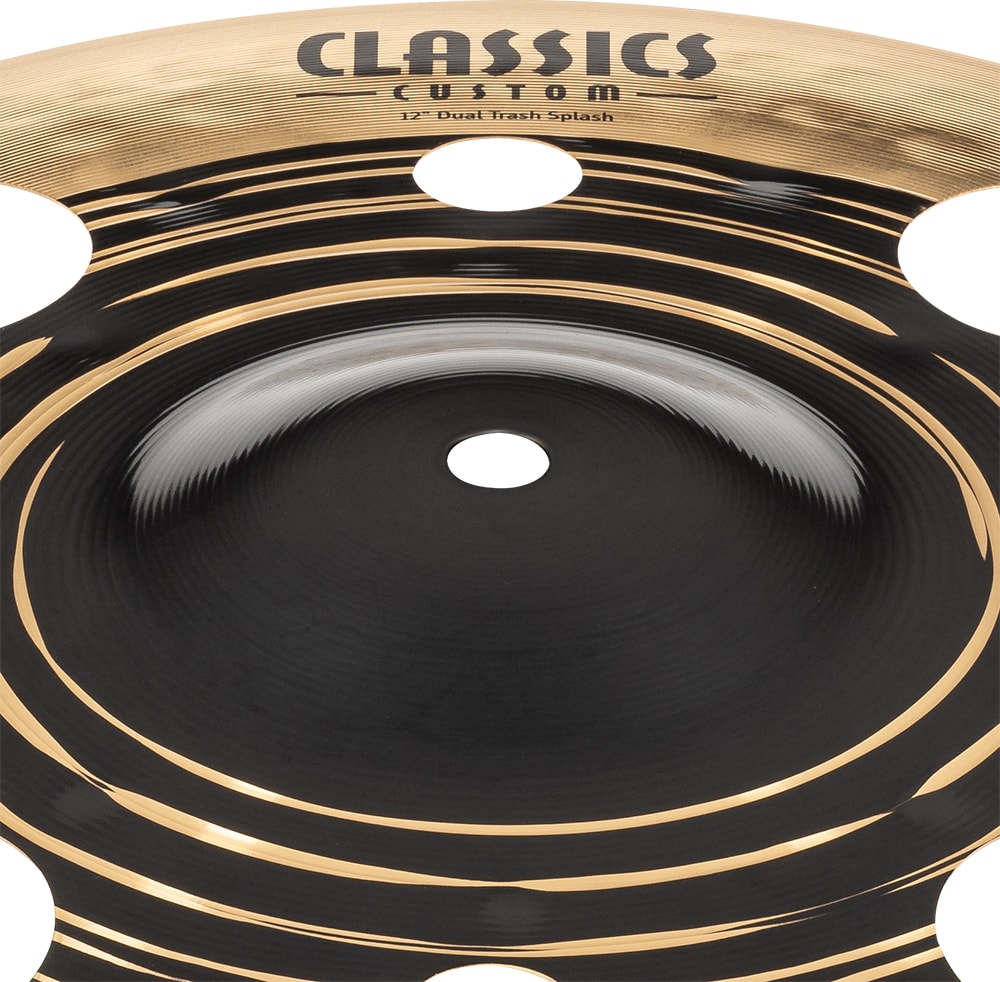 SPLASH 12 CLASSICS CUSTOM DUAL TRASH CC12DUTRS MEINL5