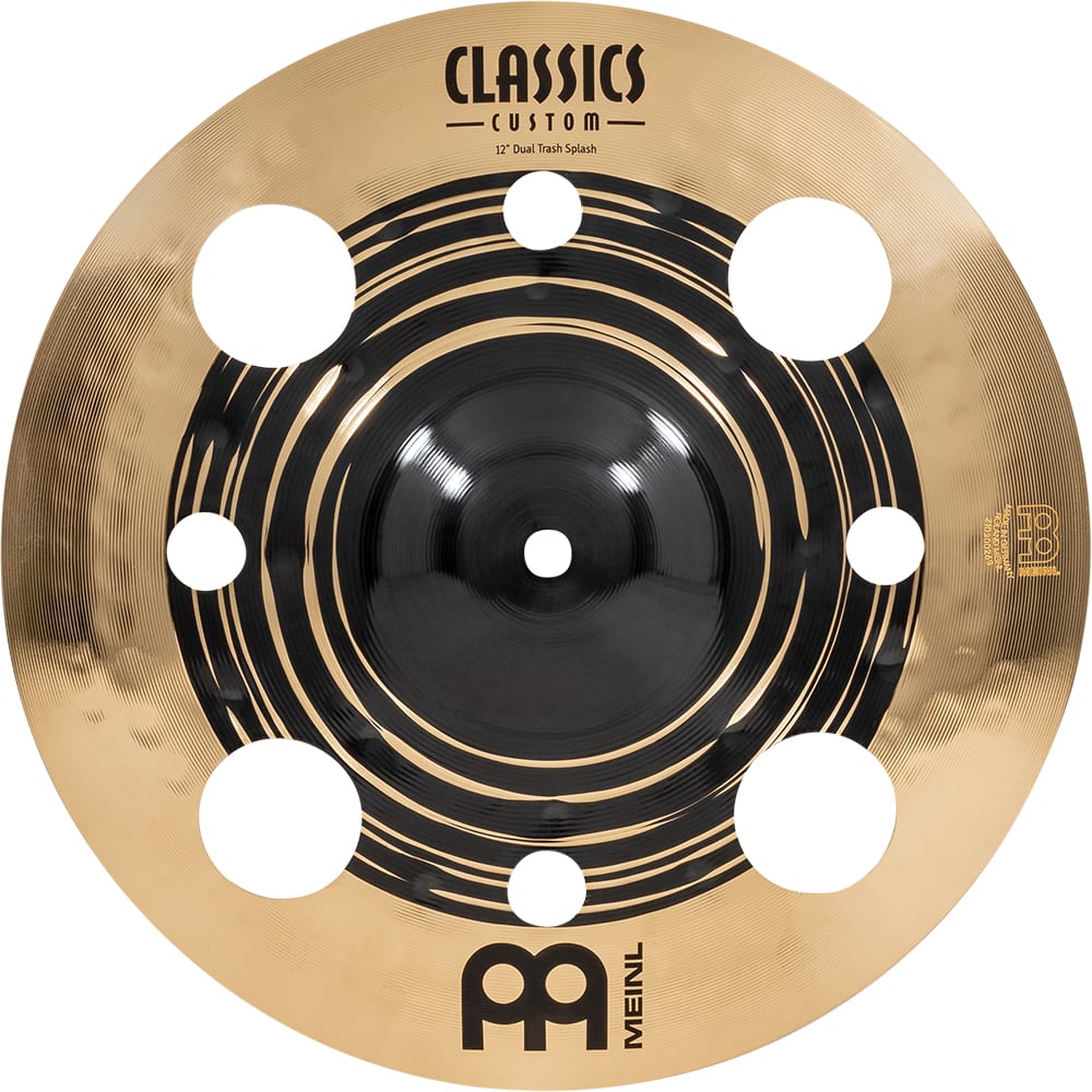 SPLASH 12 CLASSICS CUSTOM DUAL TRASH CC12DUTRS MEINL 1