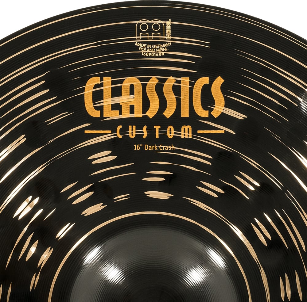 CRASH 16 CLASSICS CUSTOM DARK CC16DAC MEINL2