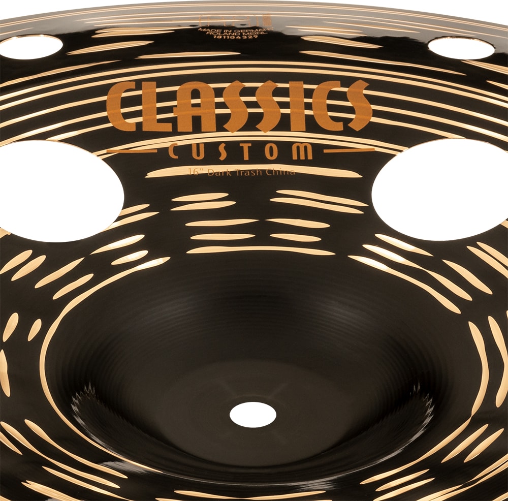 CHINA 16 CLASSICS CUSTOM DARK TRASH CC16DATRCH MEINL3
