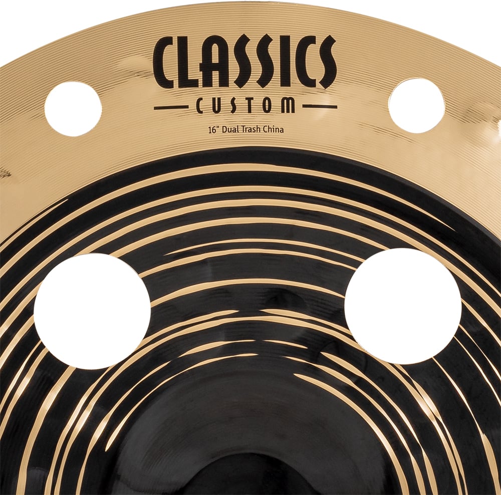 CHINA 16 CLASSICS CUSTOM DUAL TRASH CC16DUTRCH MEINL3