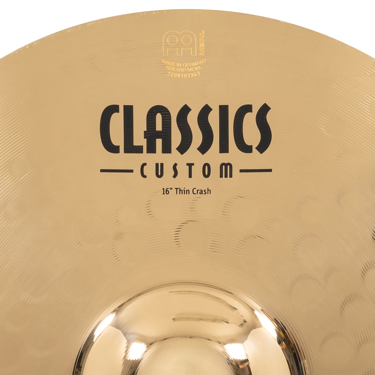 CRASH 16 CLASSICS CUSTOM THIN CC16TC-B MEINL4