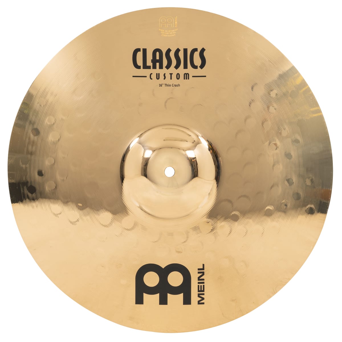 CRASH 16 CLASSICS CUSTOM THIN CC16TC-B MEINL 1