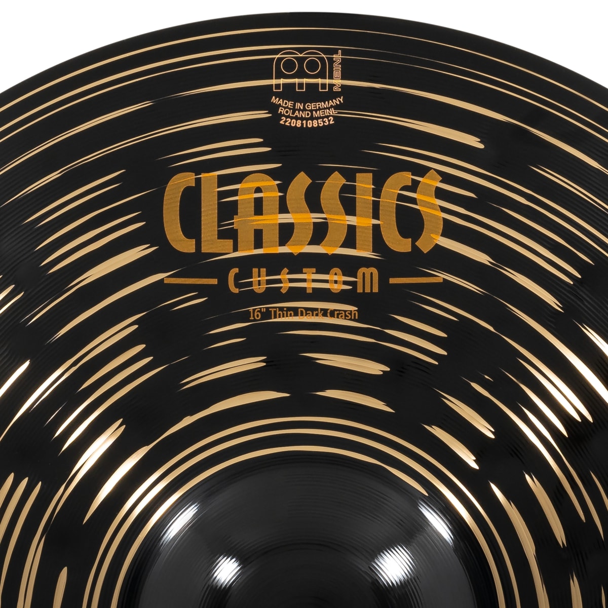 CRASH 16 CLASSICS CUSTOM THIN DARK CC16TDAC MEINL4