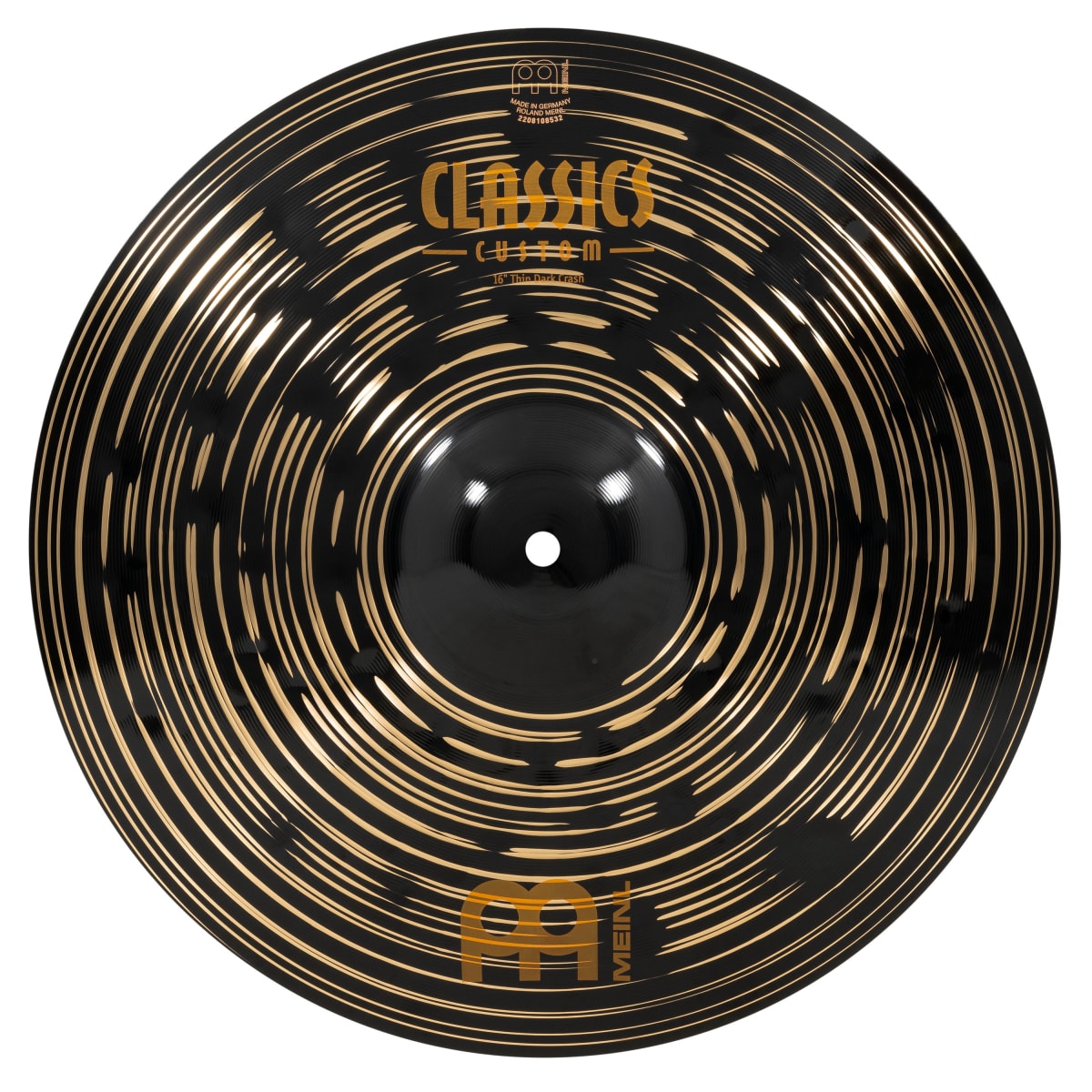 CRASH 16 CLASSICS CUSTOM THIN DARK CC16TDAC MEINL 1