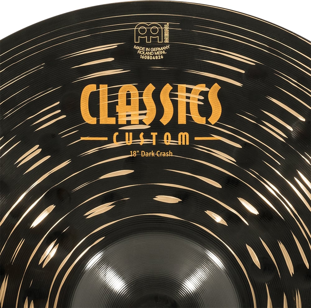 CRASH 18 CLASSICS CUSTOM DARK CC18DAC MEINL5