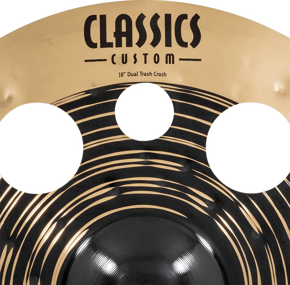 CRASH 18 CLASSICS CUSTOM DUAL TRASH CC18DUTRC MEINL5