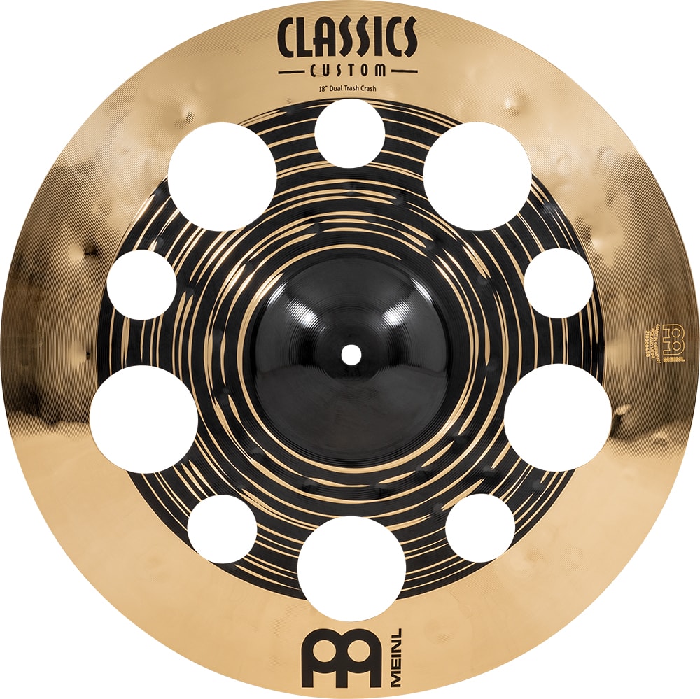 CRASH 18 CLASSICS CUSTOM DUAL TRASH CC18DUTRC MEINL 6