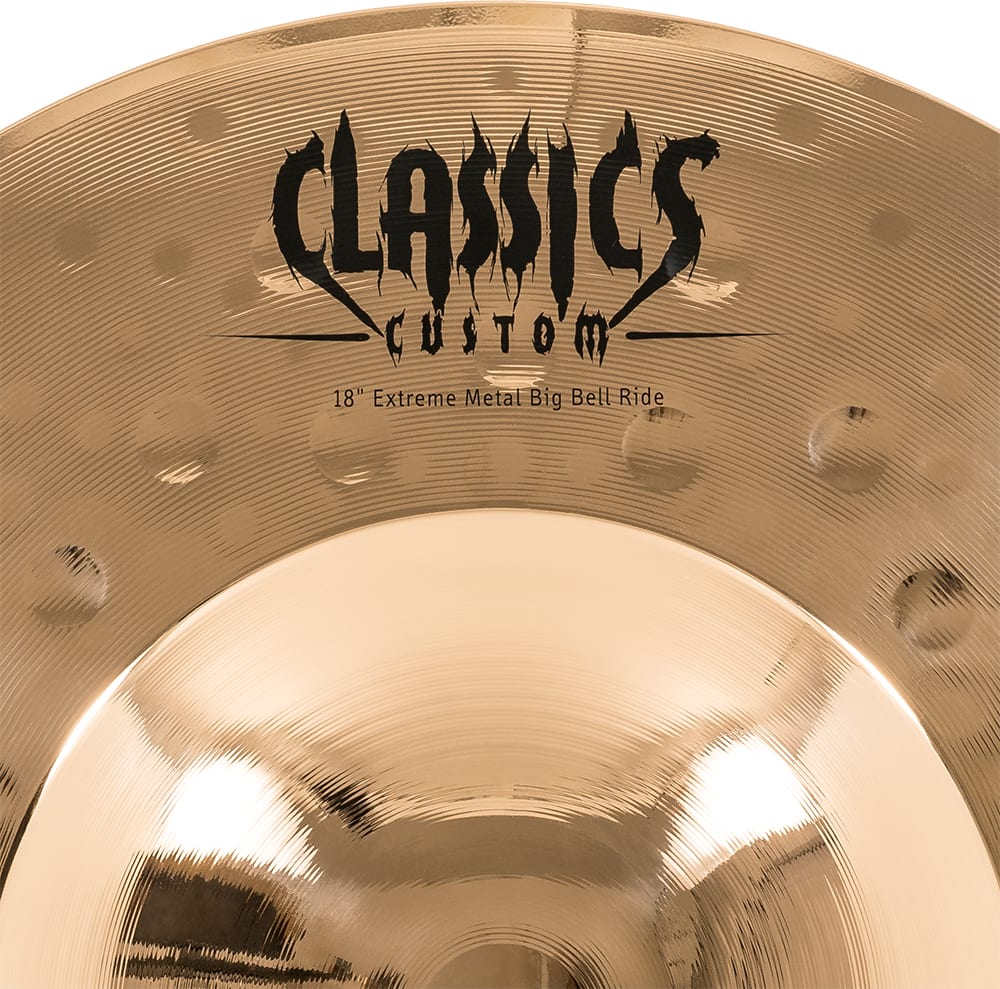 RIDE 18 CLASSICS CUSTOM EXTREME METAL BIG BELL CC18EMBBR-B MEINL6