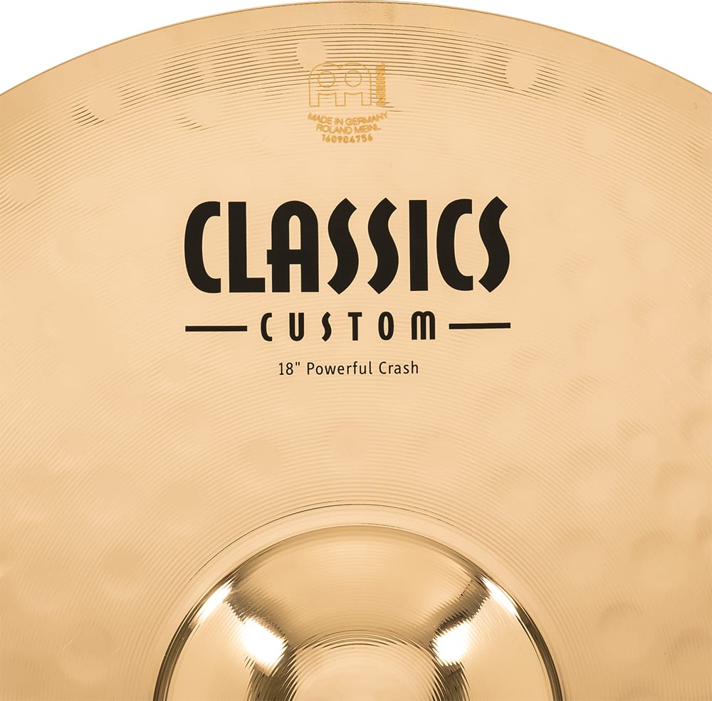 CRASH 18 CLASSICS CUSTOM POWERFUL CC18PC-B MEINL5