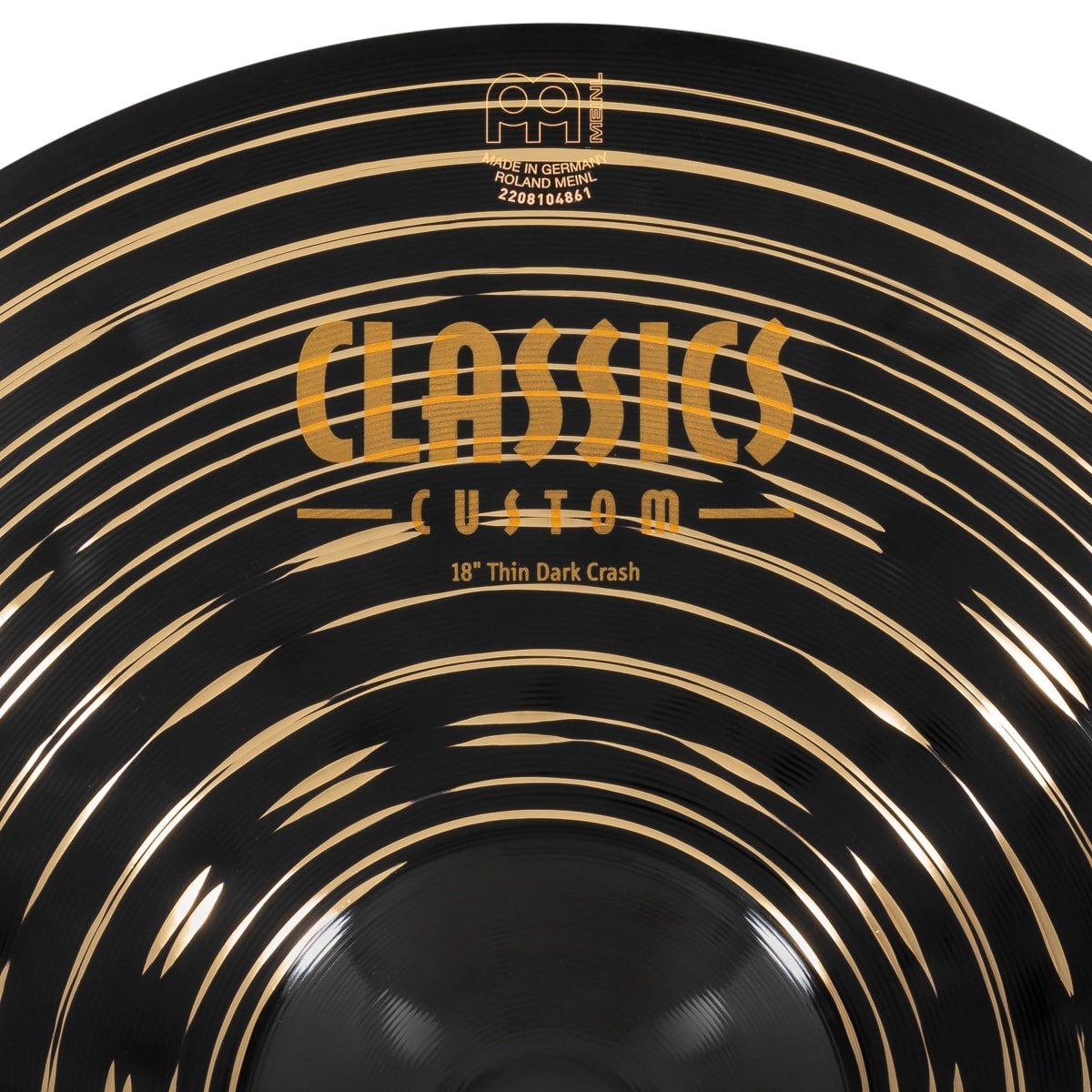 CRASH 18 CLASSICS CUSTOM THIN DARK CC18TDAC MEINL4