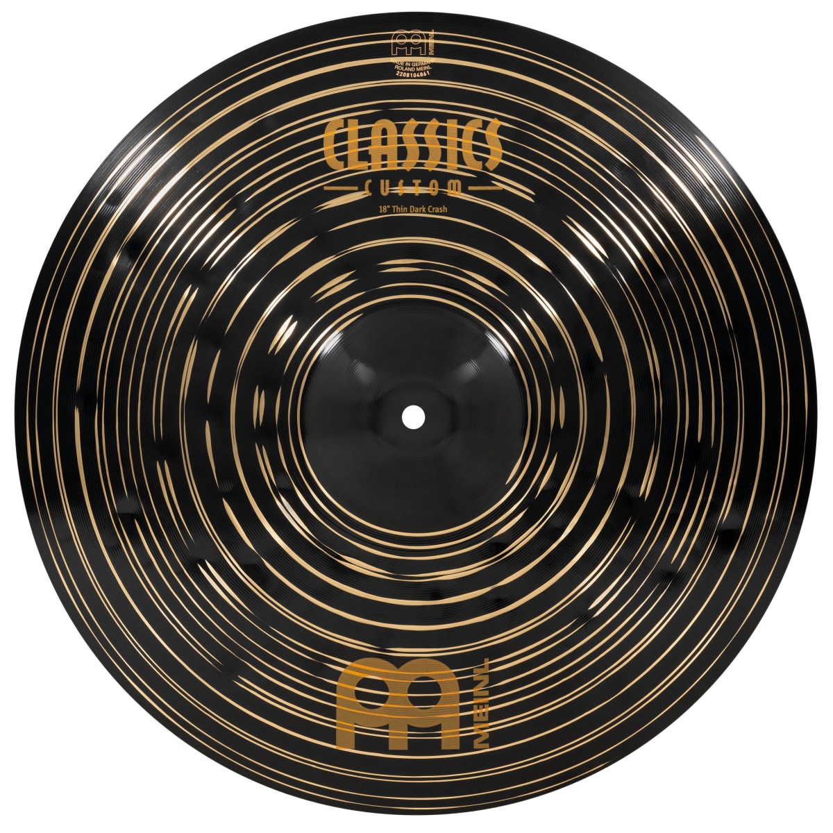 CRASH 18 CLASSICS CUSTOM THIN DARK CC18TDAC MEINL 1