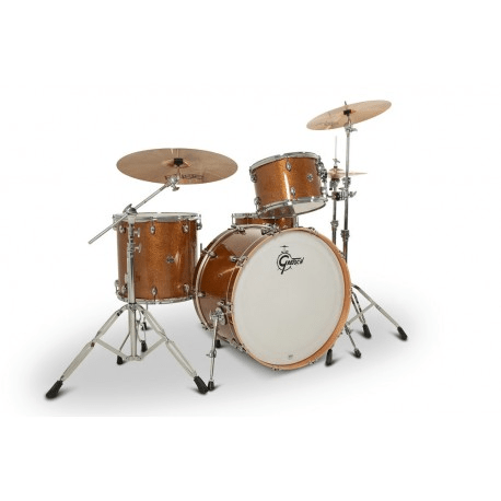 SHELLPACK 13 16 24 + 14X6.5 BRONZE SPARKLE CATALINA CLUB CC2-R444C-BS GRETSCH2