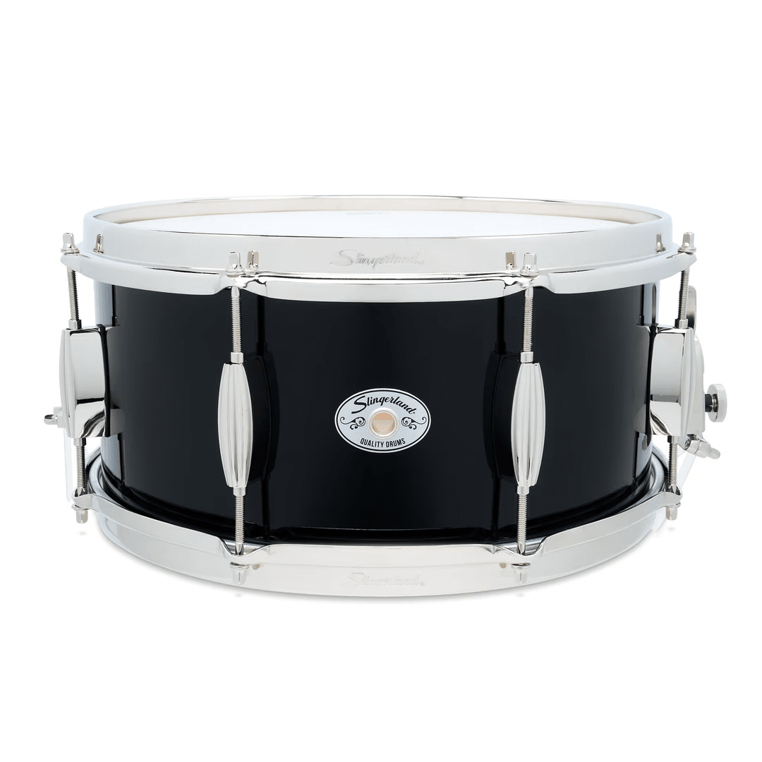 TAMBOR 14X6,5 STUDIO KING DEL NORTE BLACK LACQUERED SDSK6514SSKDNB SLINGERLAND 1