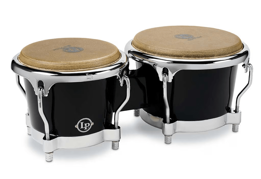 BONGO FIBRA DE VIDRIO 7 1/4 Y 8 5/8 NEGRO LP200XF-BK LP 1