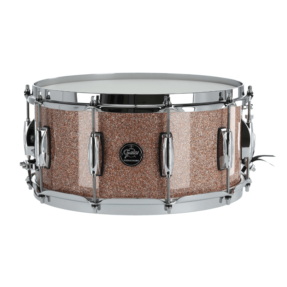 TAMBOR RENOWN MAPLE 14 X 5 CHAMPAGNE SPARKLE GRETSCH 1
