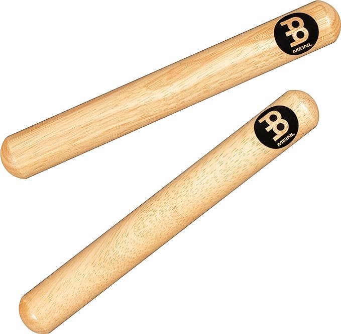 WOOD CLAVES CLASSIC SOLID HARDWOOD CL1HW MEINL PERCUSSION 1